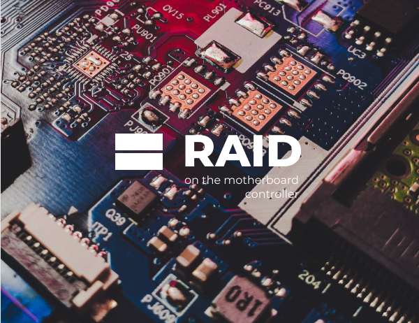 How to rebuild a RAID array built on the motherboard controller