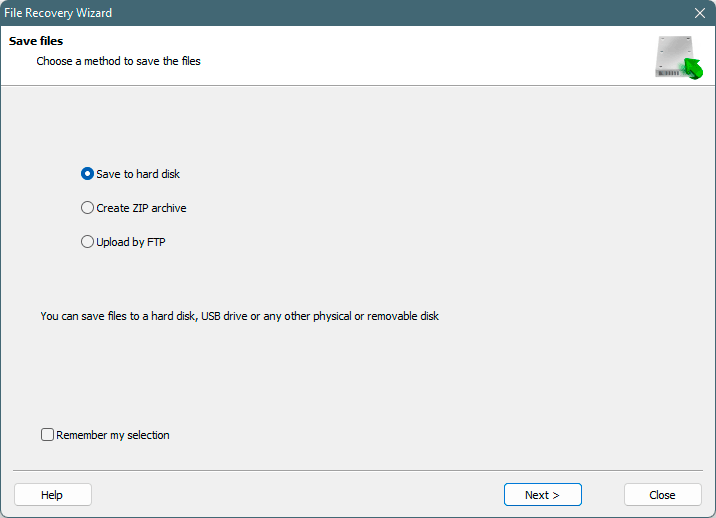 RS Partition Recovery - Save files RS Partition Recovery - Save files